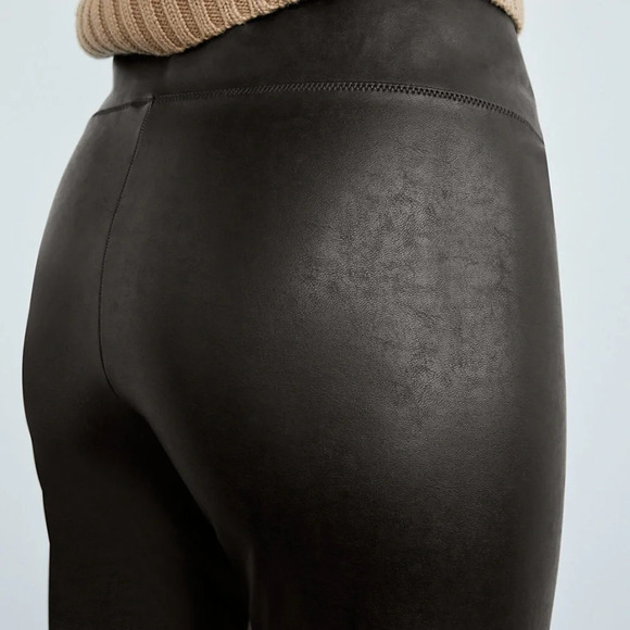 Aritzia  Wilfred Free Daria Pant Vegan Leather Leggings - Picture 2 of 9